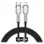 кабель передачи данных Baseus Cafule Series Metal Data Cable Type-C to iP PD 20W 1m black