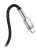 кабель передачи данных Baseus Cafule Series Metal Data Cable USB to IP 2.4A 1m black