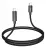 кабель для быстрой зарядки Hoco U125 Benefit 100W charging cable with display Type-C to Type-C black