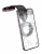 магнитный держатель MagSafe Hoco H71 Totem ring magnetic car holder (center console) black/metal gray