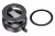 магнитный держатель MagSafe Hoco H92 High vacuum suction cup magnetic holder(universal) black/metal gray