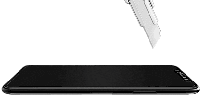защитное стекло Rock 4D Curved Temp. Glass Soft Edge Phone X 0.23