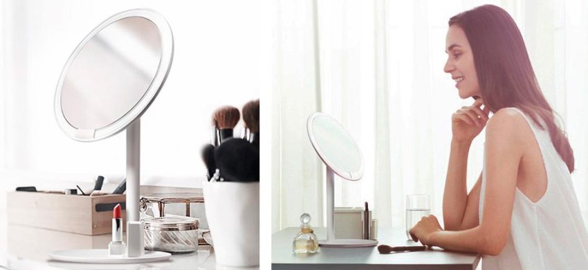 зеркало с подсветкой для макияжа Xiaomi Daylight Mirror