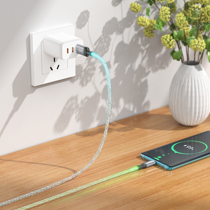 кабель передачи данных Hoco U112 Shine charging data cable for Type-C